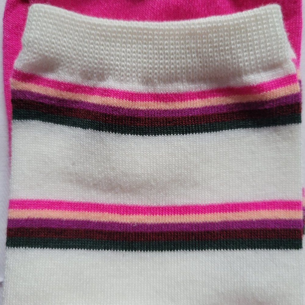 NWT♠️KATE SPADE♠️"Hello" Designer Crew Socks 3 Pairs New York - Picture 9 of 16